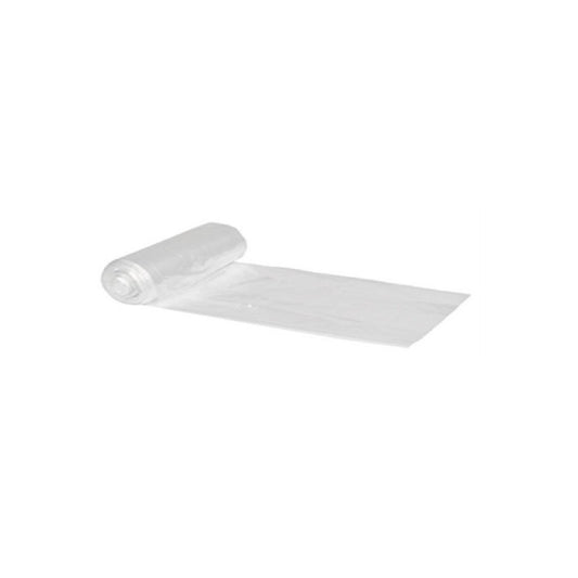 Glær Plastpoki á Rúllu 50x60 cm, 30L, 7 micron, HDPE, 50 stk á Rúllu, 32 Rúllur