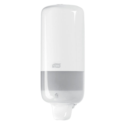 TORK S1 Sápuskammtari – Hvítur – 291 x 112 x 114 mm – Elevation línan