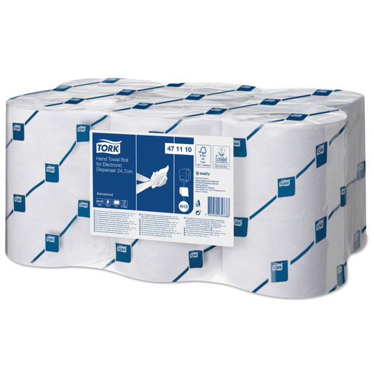 TORK EnMotion H13 Handþurrkupappír – 2-laga – 143 metrar – 6 rúllur – Hvítur – Advanced