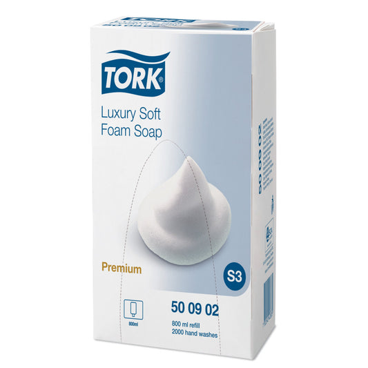 TORK S3 Froðusápa – Lúxus – Með ilmi – 4 x 800 ml