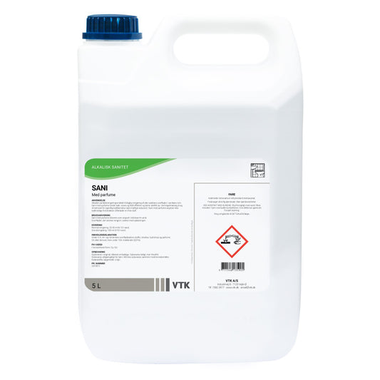 Alkalískt hreinlætishreinsiefni með ilm – 5L