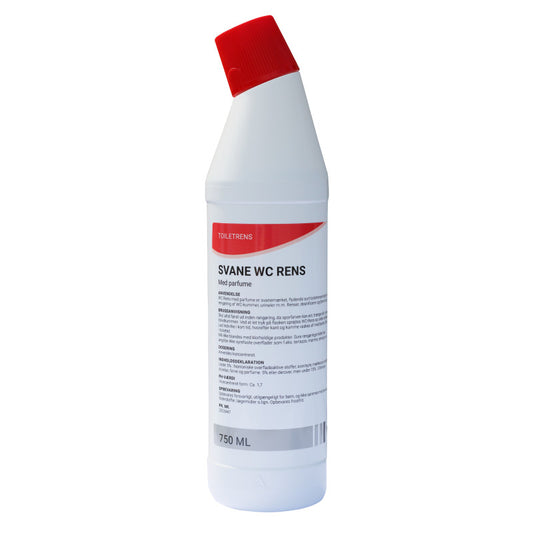 WC-hreinsir án Ilmefna 750ml með Sítrónusýru, Svansvottað