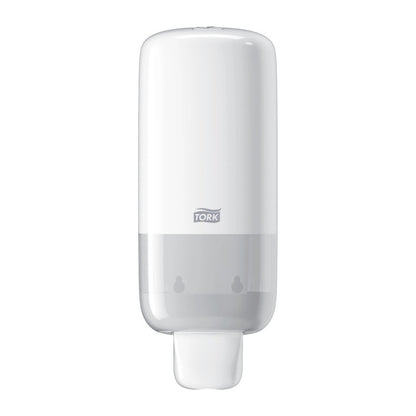 TORK S4 Froðusápuskammtari – Handvirkur – Hvítur – 28,6 x 11,3 x 10,5 cm
